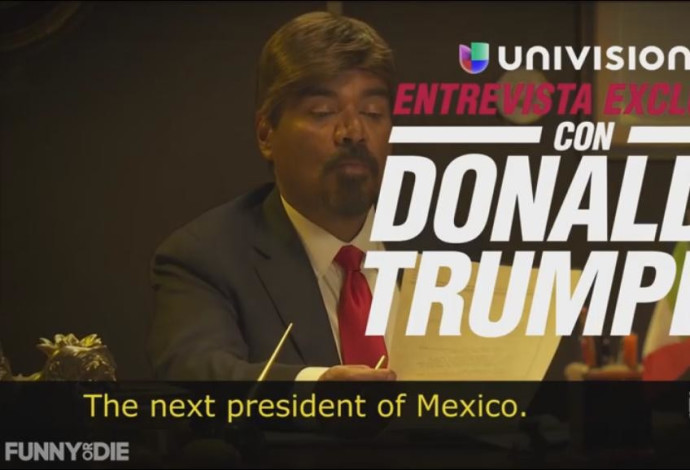 ג'ורג' לופז, טראמפ המקסיקני (צילום:  צילום מסך)