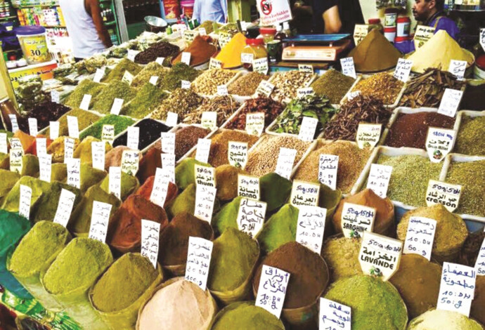 שוק התבלינים של אגאדיר (צילום:  גיא פרץ)