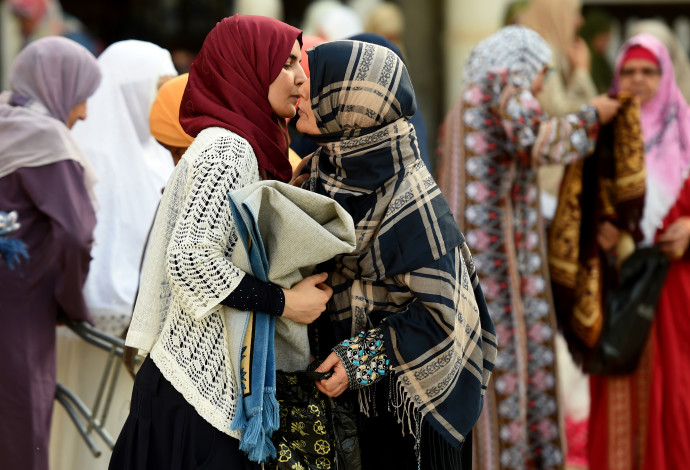 נשים מוסלמיות (צילום:  AFP)