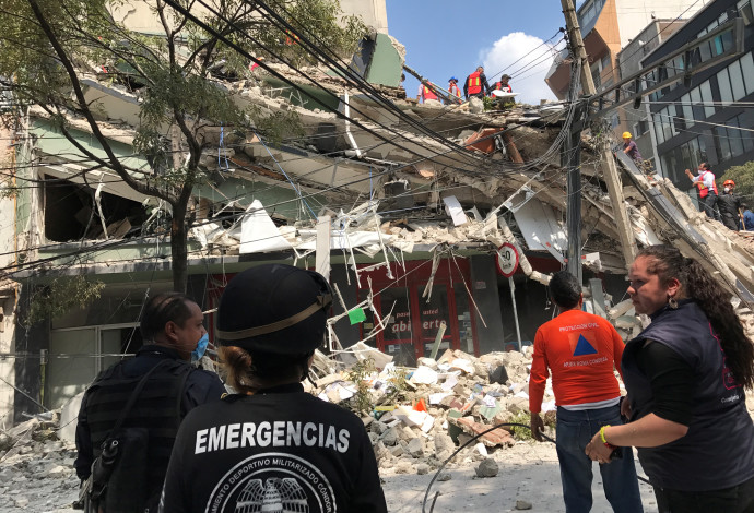 רעידת האדמה במקסיקו (צילום:  רויטרס)
