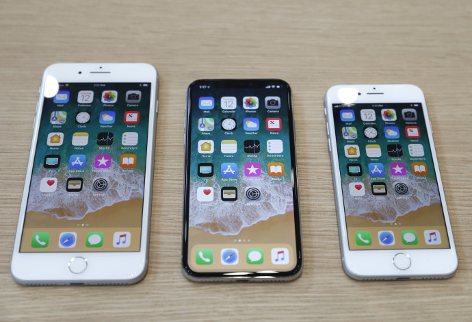 אייפון X, אייפון 8, אייפון 8 פלוס (צילום:  רויטרס)