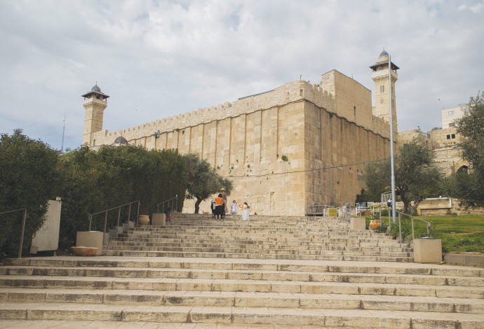 מערת המכפלה (צילום:  יונתן זינדל, פלאש 90)