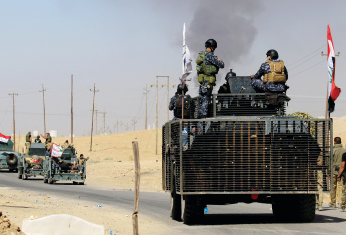 כוחות עיראקים בכרכוכ (צילום:  רויטרס)