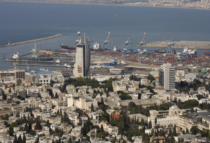 מפרץ חיפה (צילום:  דניאל דרייפוס, פלאש 90)