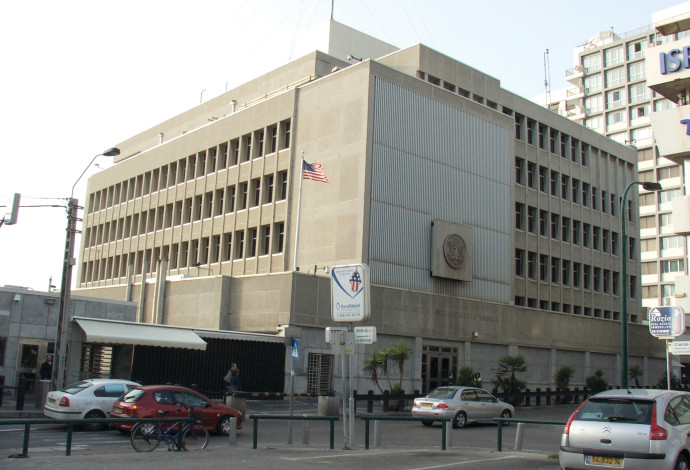 השגרירות האמריקאית בתל אביב (צילום:  CC BY-SA 3.0)