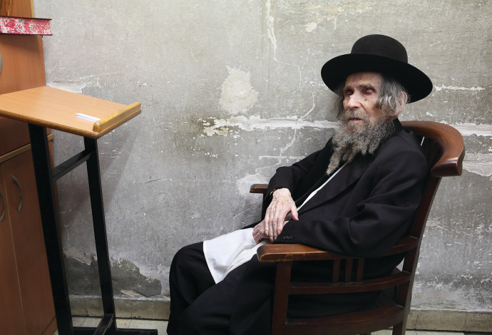 הרב אהרן יהודה לייב שטיינמן (צילום:  יעקב נחומי, פלאש 90)