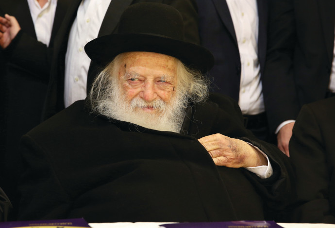 הרב קנייבסקי (צילום:  יעקב כהן, פלאש 90)