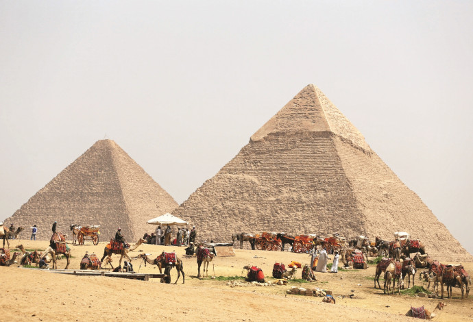 הפירמידות בגיזה (צילום:  רויטרס)