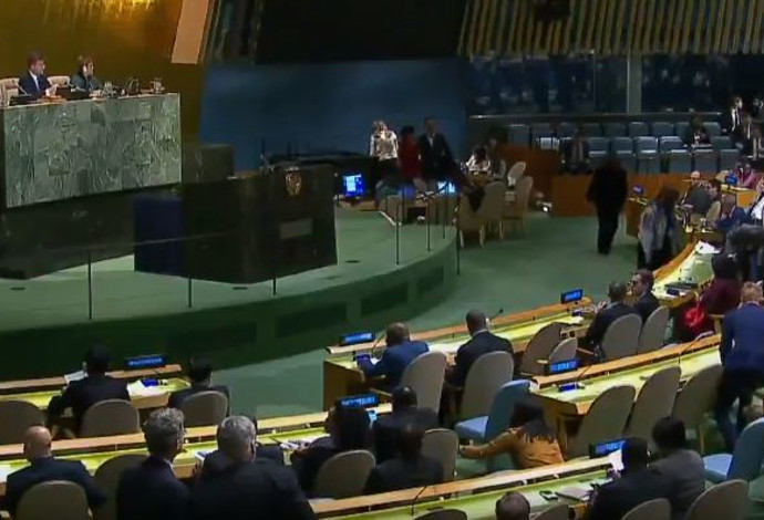 עצרת האו"ם (צילום:  צילום מסך)