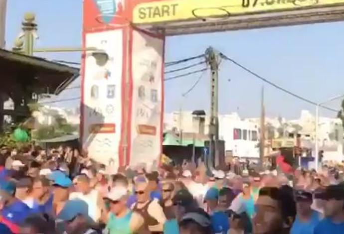 מרתון טבריה (צילום:  דוברות עיריית טבריה)