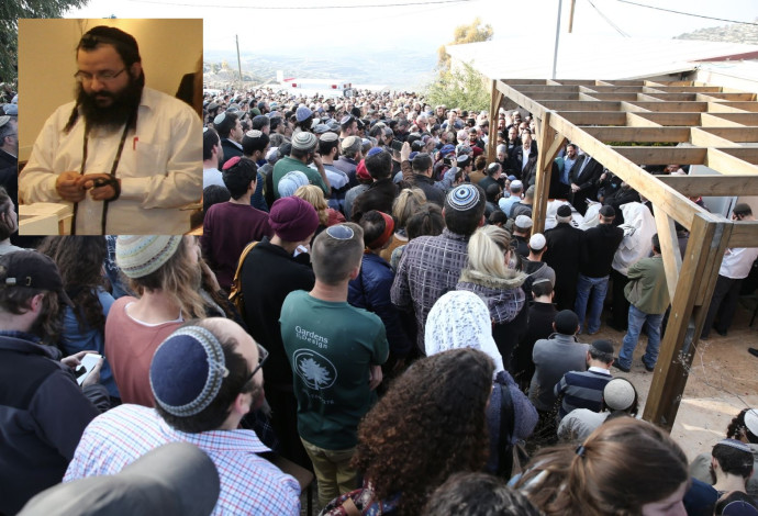 הלווייתו של הרב רזיאל שבח (צילום:  הלל מאיר/TPS,ישיבת רועה ישראל)