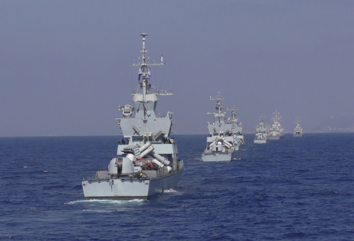 ספינות חיל הים (צילום:  דובר צה"ל)