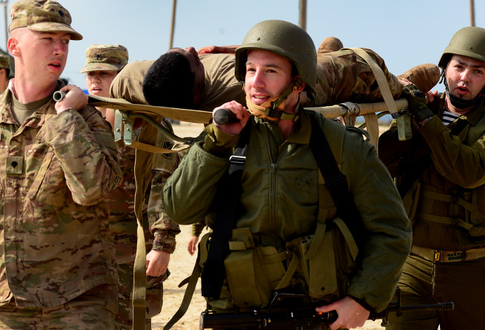 תרגיל משותף של צה"ל עם צבא ארה"ב (צילום:  U.S. Air Force Tech Sergeant Matthew Plew)