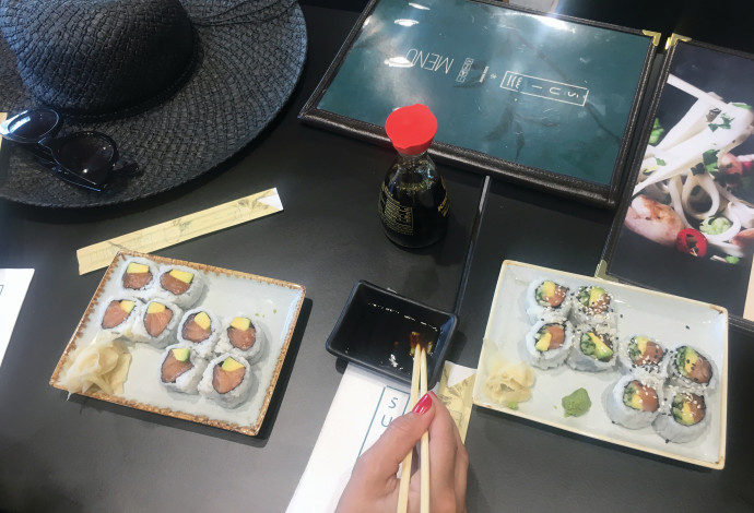 סושי של מסעדת "סואי סושי" (צילום:  יח"צ)