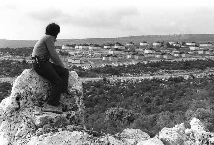 מצפה לפידות, 1981 (צילום:  חנניה הרמן, לע"מ)