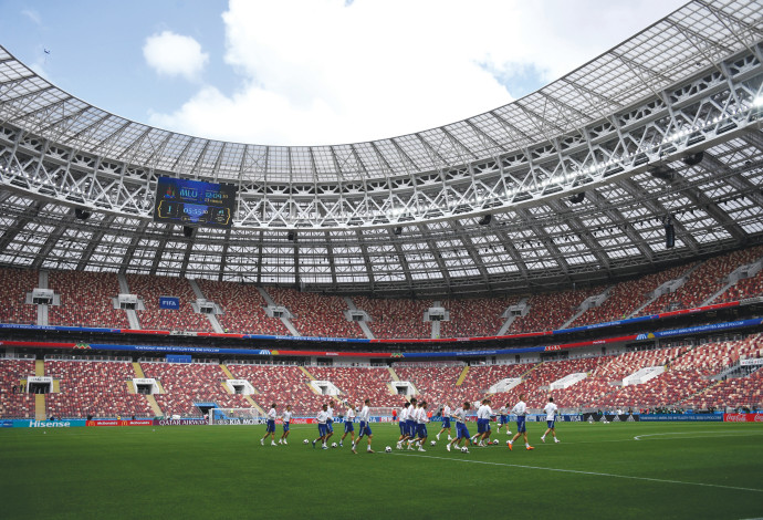 אצטדיון לוז'ניקי במוסקבה (צילום:  AFP)