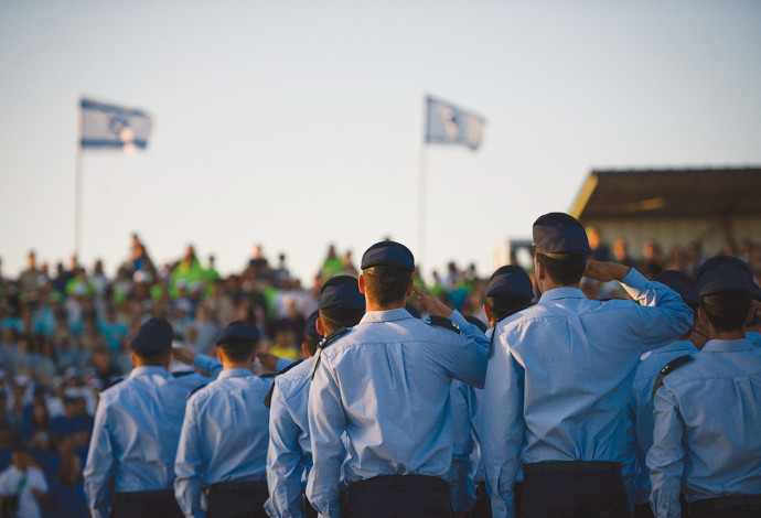 קורס קצינים (צילום:  דובר צה"ל)