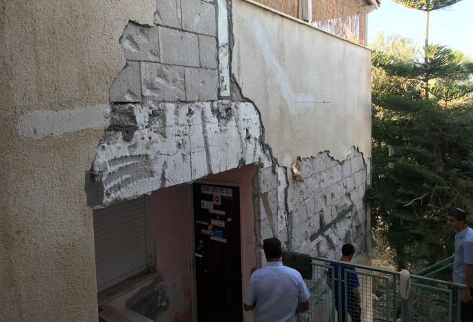 נזקי רעידת האדמה בטבריה (צילום:  קרדיט דוברות והסברה עיריית טבריה)