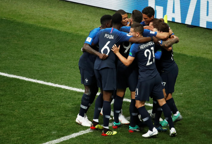 נבחרת צרפת במונדיאל (צילום:  רויטרס)