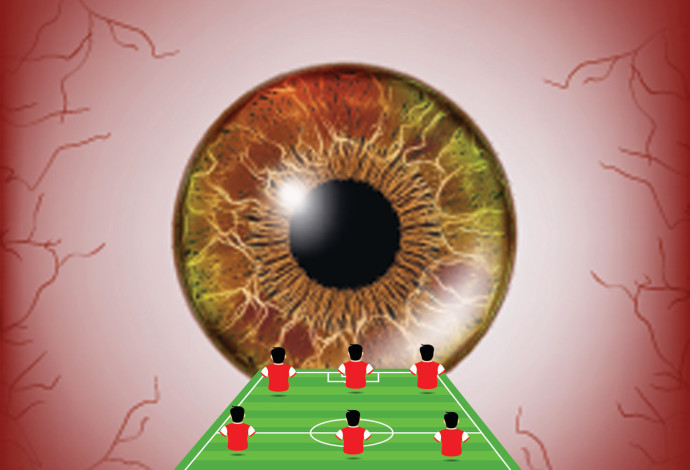 עיוורון צבעים בכדורגל (צילום:  אינגאימג')