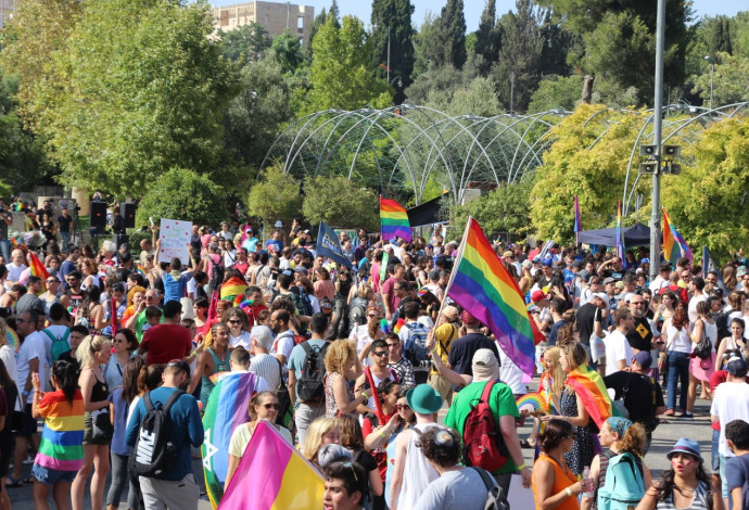 מצעד הגאווה בירושלים (צילום:  מרק ישראל סלם)