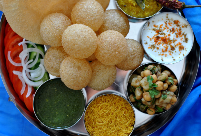 אוכל הודי (צילום:  פסקל פרץ-רובין)