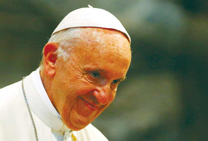 האפיפיור פרנציסקוס (צילום:  רויטרס)