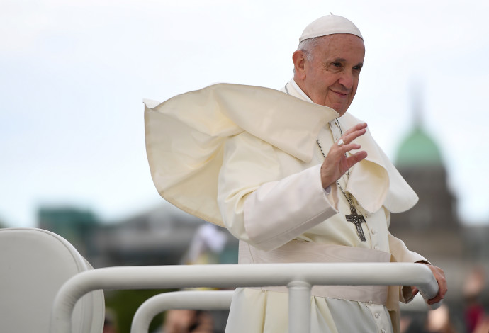 האפיפיור פרנציסקוס (צילום:  רויטרס)