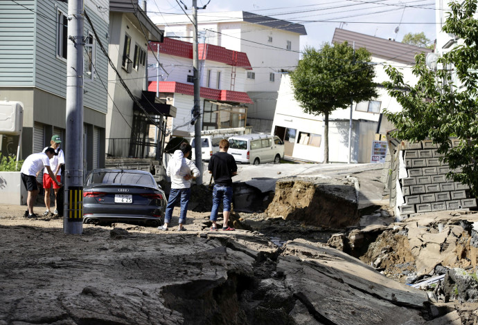 רעידת האדמה בסאפורו, יפן (צילום:  רויטרס)