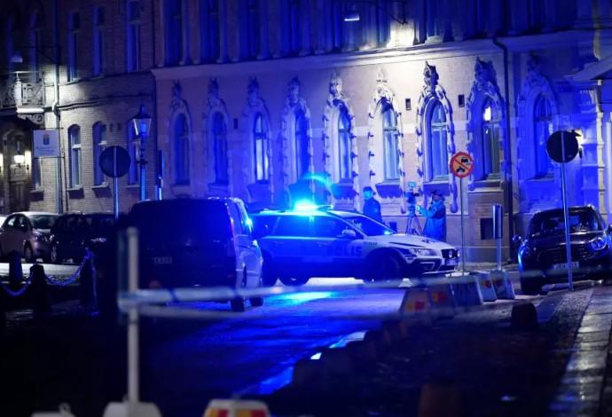 בית הכנסת שהותקף בגוטנבורג (צילום:  רויטרס)