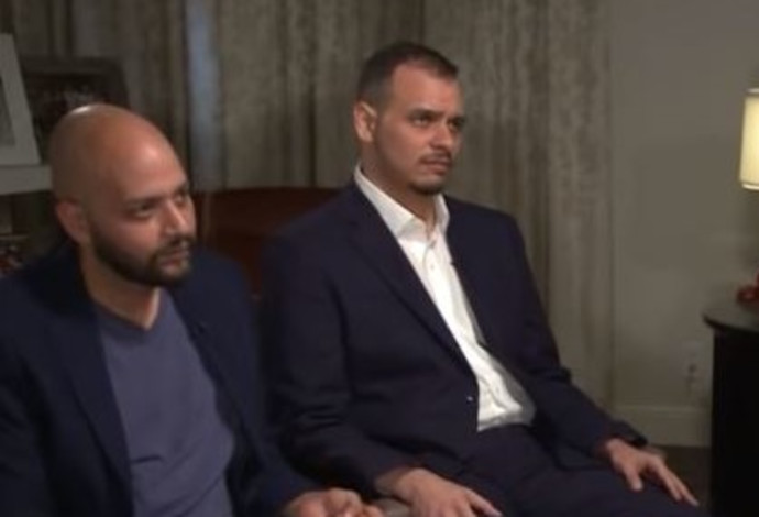 בניו של ג'מאל חשוקג'י בריאיון ל-CNN (צילום:  יוטיוב)