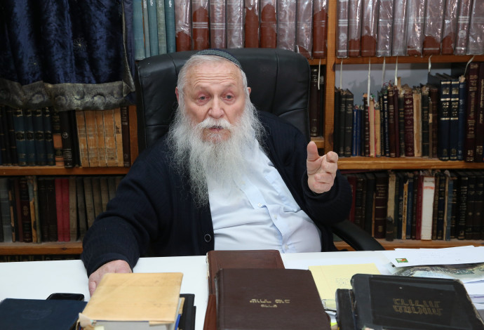 הרב חיים דרוקמן (צילום:  יעקב כהן, פלאש 90)