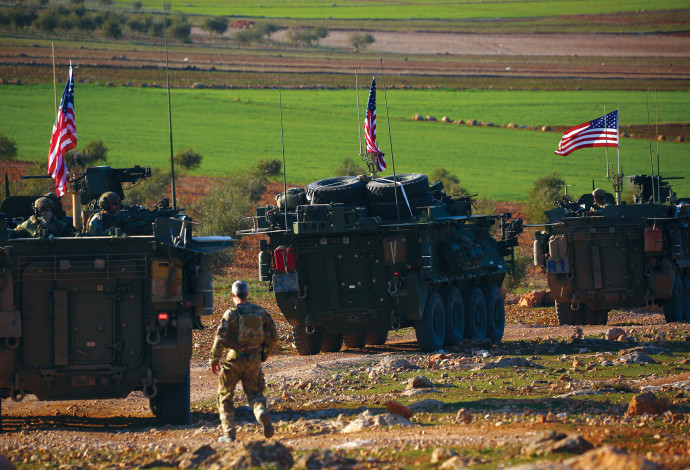 הכוחות האמריקאים בסוריה (צילום:  AFP)
