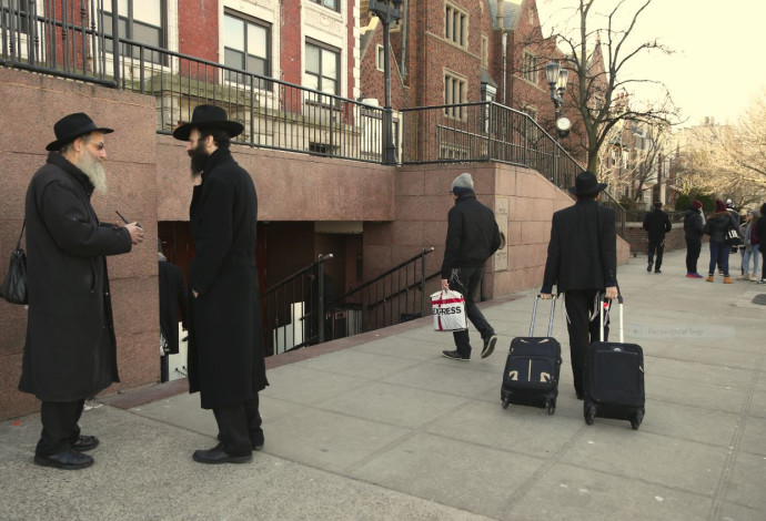 יהודים בניו יורק (צילום:  נתי שוחט, פלאש 90)