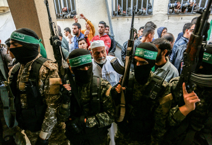 פעילי הג'יהאד האסלאמי (צילום:  עבד ראחים חטיב, פלאש 90)
