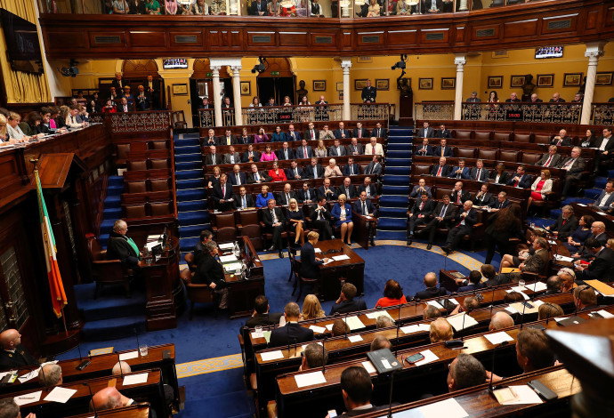 הפרלמנט האירי (צילום:  AFP)
