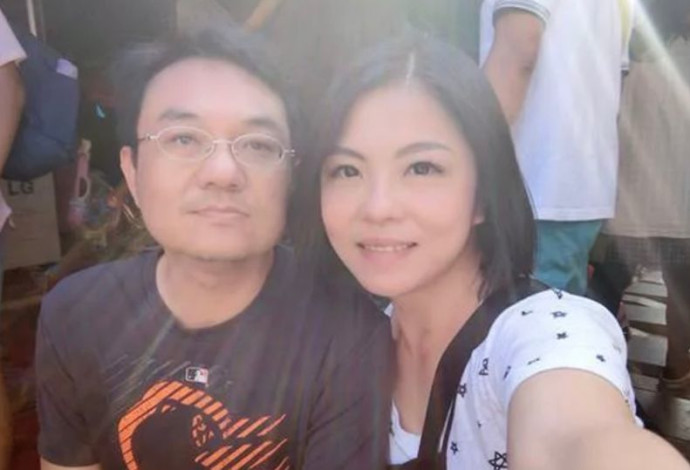 לין שיופאן ובן זוגה ליאן זיצ'אנג (צילום:  צילום מסך)