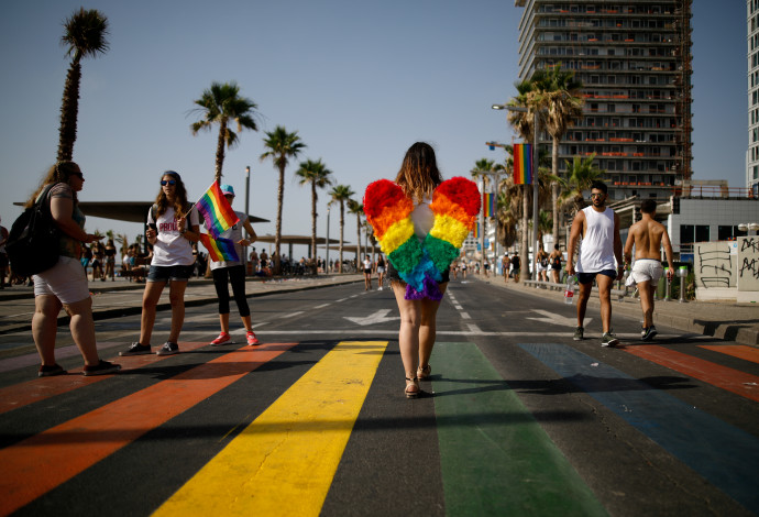 מצעד הגאווה בתל אביב (ארכיון), צילום: רויטרס