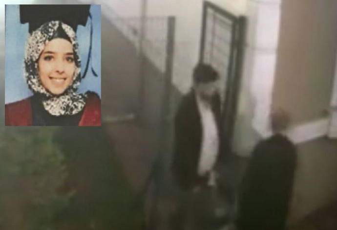 אביה ואחיה של סואר זכריא קבלאווי גוררים את גופתה (צילום:  צילום מסך)