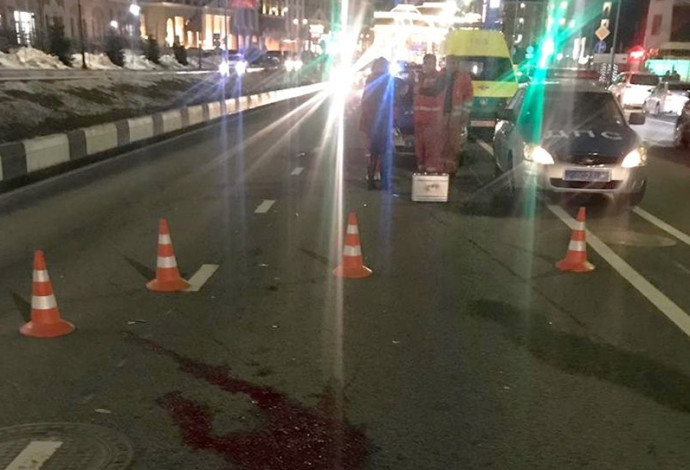 תאונת הדרכים בה נהרגה נערה ישראלית בסוצ'י (צילום:  צילום מסך, טוויטר)
