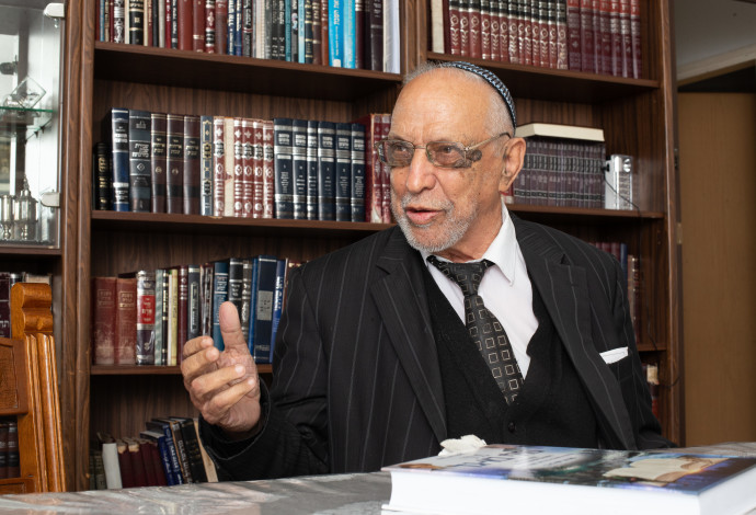 הרב יוסף בא־גד (צילום:  ניר קידר)