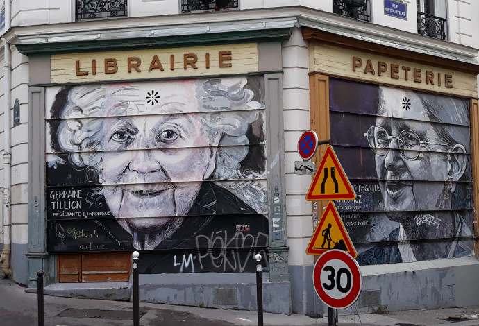אומנות רחוב בפריז (צילום:  מאיר בלייך)