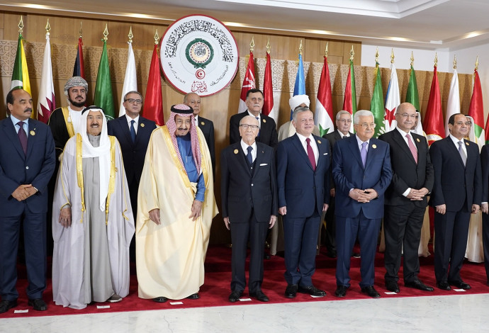 מנהיגי מדינות ערב בפסגת הליגה הערבית