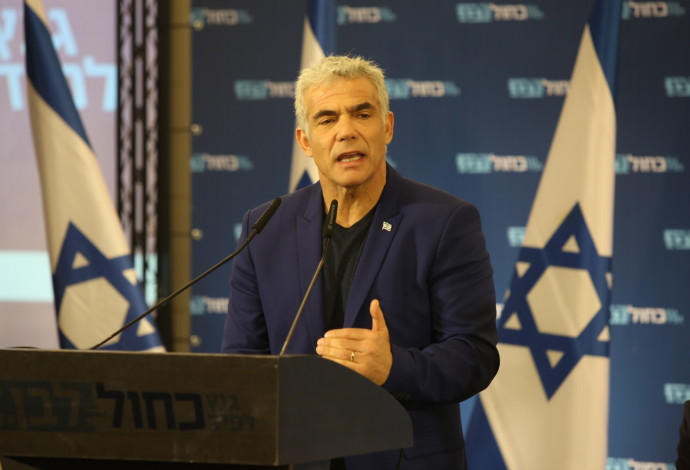 יאיר לפיד (צילום:  אלוני מור)