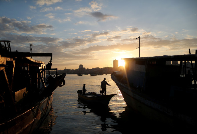 דייגים ברצועת עזה (צילום:  רויטרס)
