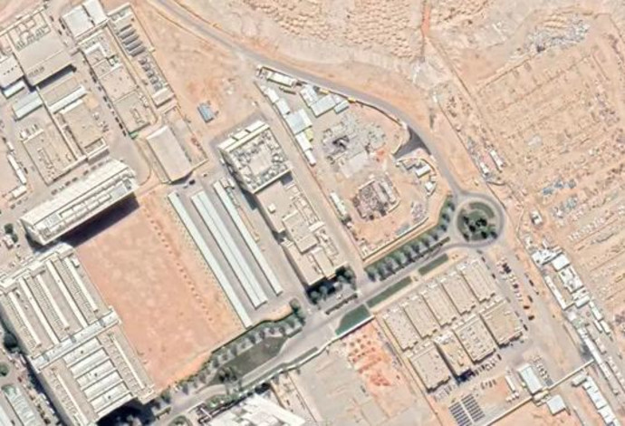 הכור הגרעיני הסעודי (צילום:  צילום מסך, גוגל)