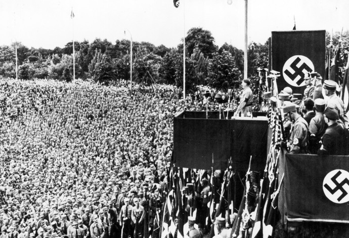 עליית הנאצים (צילום:  Getty images)