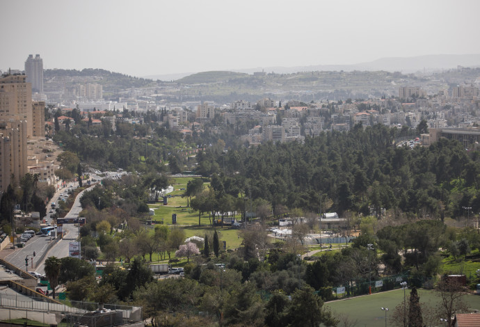 גן סאקר בירושלים (צילום:  יונתן זינדל, פלאש 90)