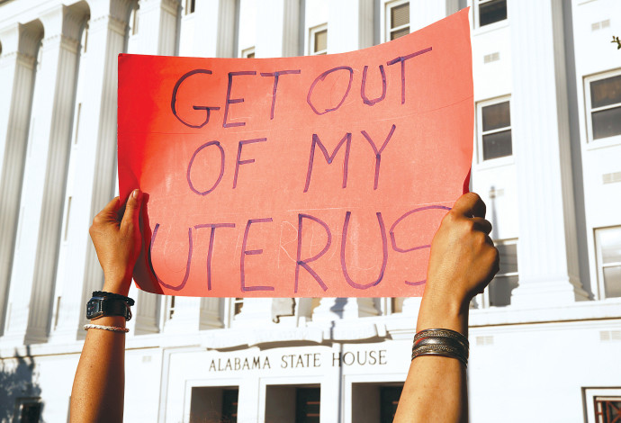 הפגנות נגד הפלות בארה"ב (צילום:  רויטרס)