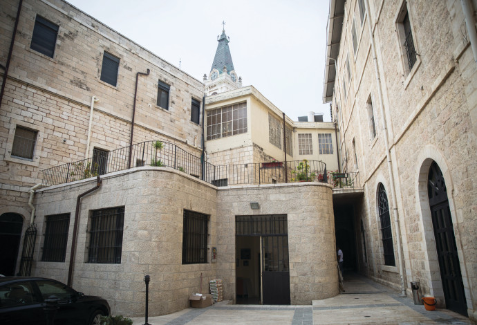 מנזר סן סלוודור בירושלים  (צילום:  הדס פרוש, פלאש 90)